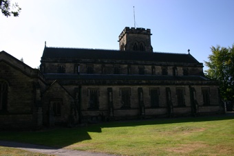 photo of St John the Baptist's Church burial ground